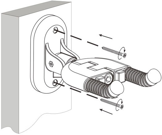 Настенный держатель для гитары GUITTO GGS-04 Настенный держатель для гитары GUITTO GGS-04