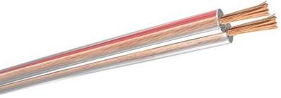 Акустический кабель - MUZKABEL CBL22, 2 Х 2.5 мм², Прозрачный