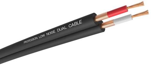 Аудио кабель - MUZKABEL CBL24, Чёрный (4x8)mm