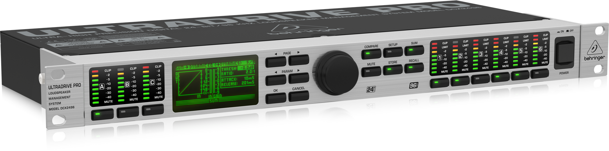 Аудио процессор BEHRINGER DCX2496 ULTRA