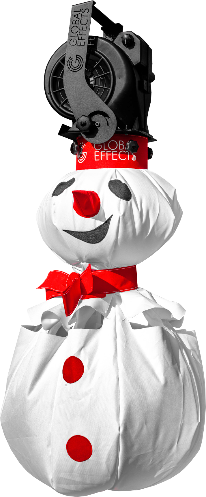 Подвесная Конфетти Машина Global Swirl Snowman (снеговик)