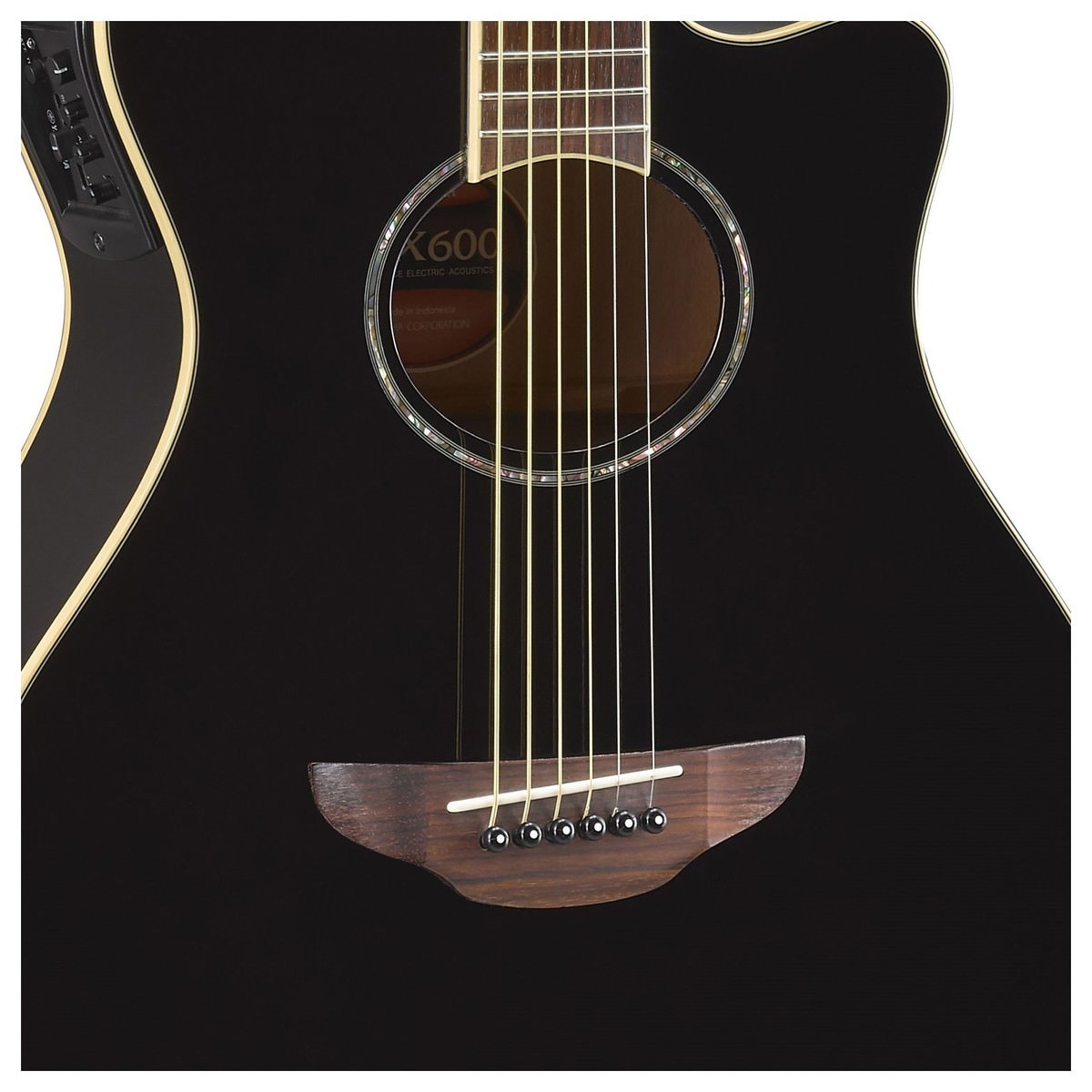 Гитара электроакустическая Yamaha APX600BL