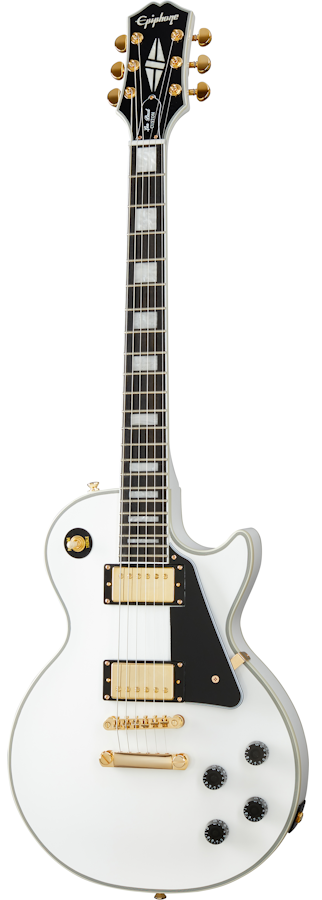 Электрогитара Epiphone Les Paul Custom Alpine White