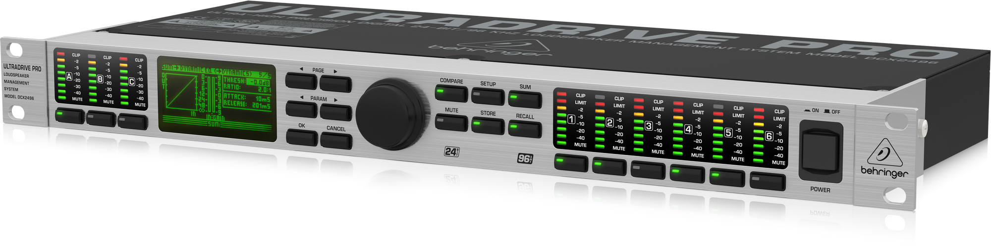 Аудио процессор BEHRINGER DCX2496 ULTRA