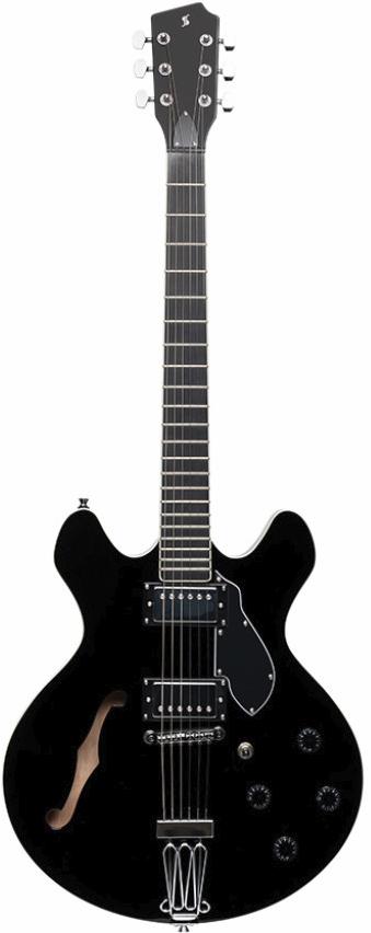 Полуакустическая гитара STAGG SVY 533 BK