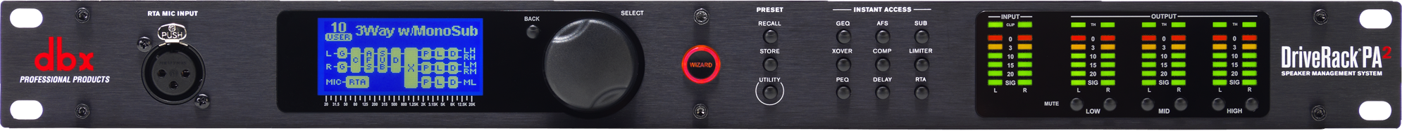 Аудио процессор DBX DriveRack PA2