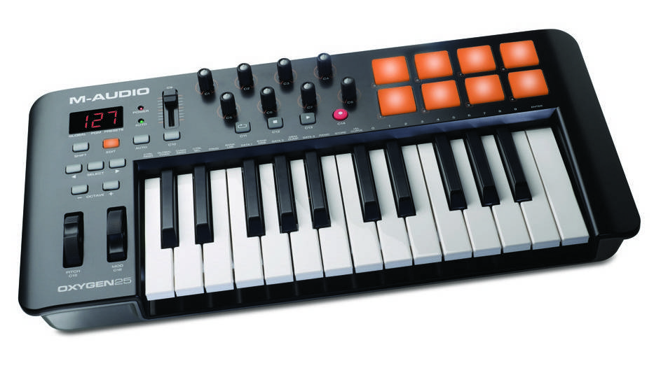 MIDI клавиатура M-Audio Oxygen 25 Mk IV