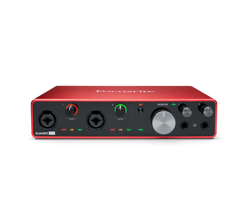 Звуковая карта Focusrite Scarlett 8i6 3rd Gen