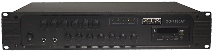 Микшер-Усилитель ZTX audio QG-7180AT