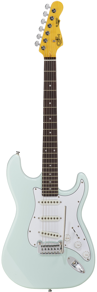 Электрогитара G&L Tribute S-500 Sonic Blue Jatoba