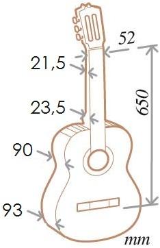 Гитара классическая ALMANSA FLAMENCO 413