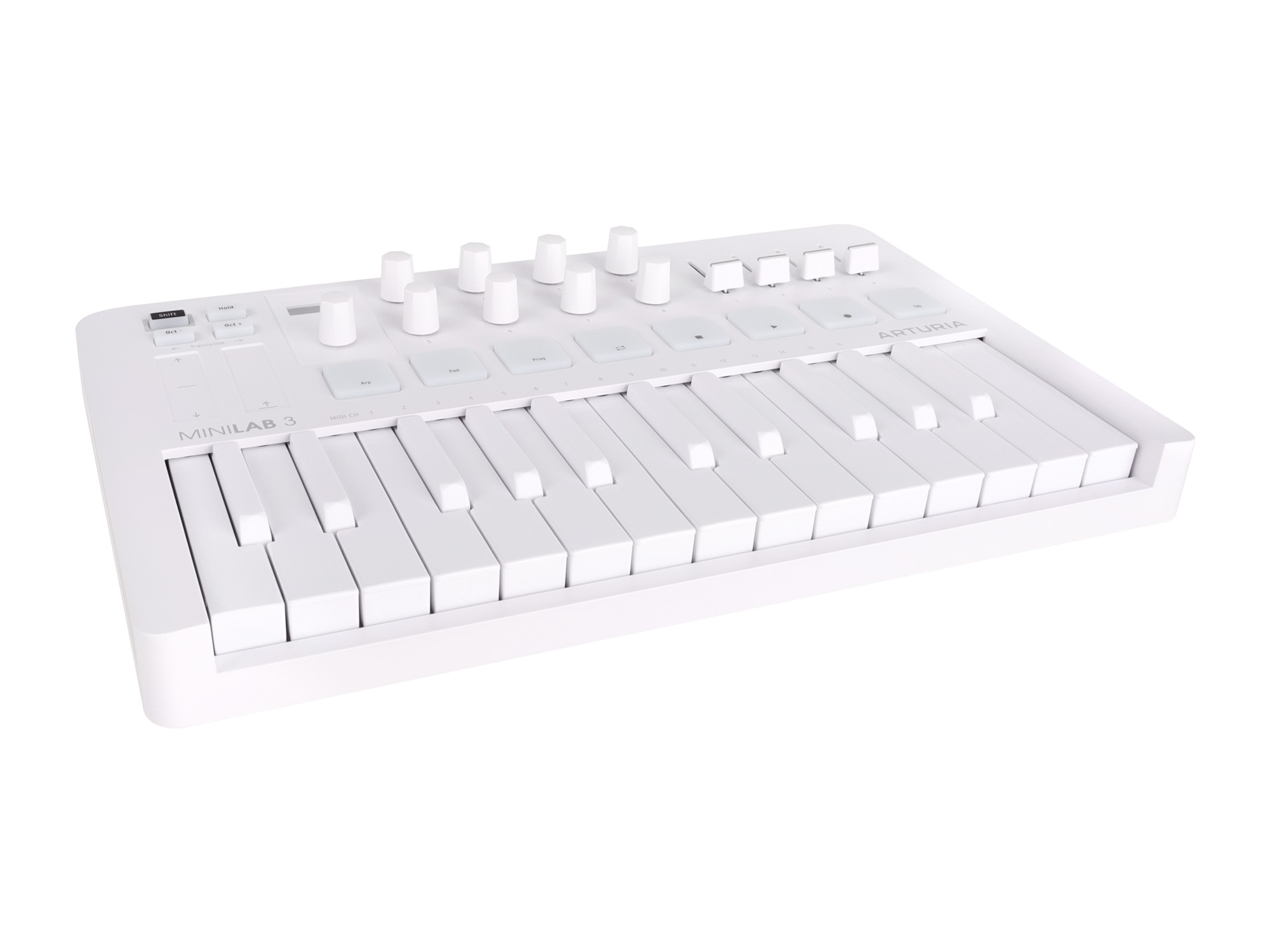 MIDI клавиатура ARTURIA MiniLAB 3 Alpine White