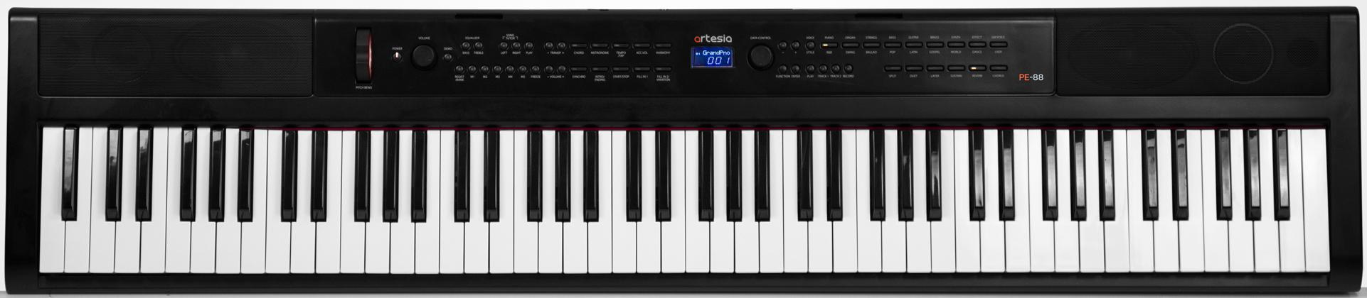 Цифровое пианино Artesia PE-88 BK