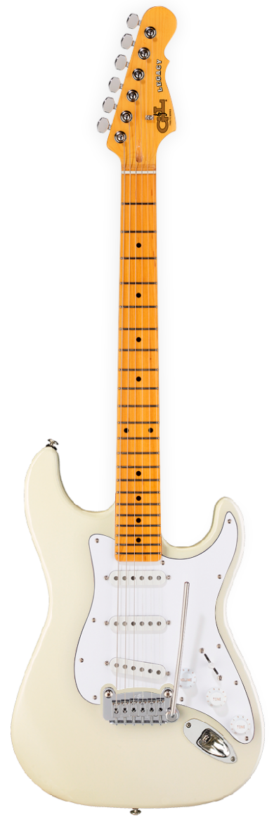 Электрогитара G&L Tribute Legacy Gloss White MP Poplar