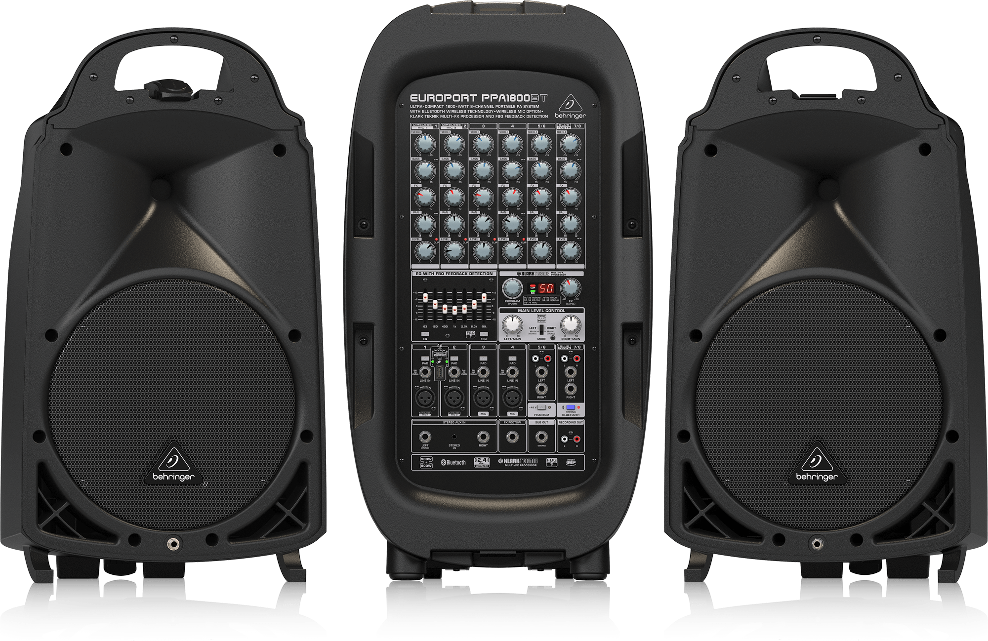 Звукоусилительный комплект Behringer PPA2000BT