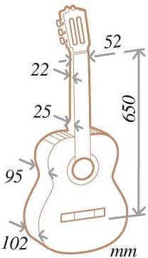 Гитара классическая ALMANSA 457 R