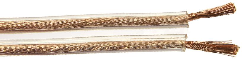 Акустический кабель - Kirlin SMC-0,12 x 60, 2 Х 3.15 мм², Прозрачный