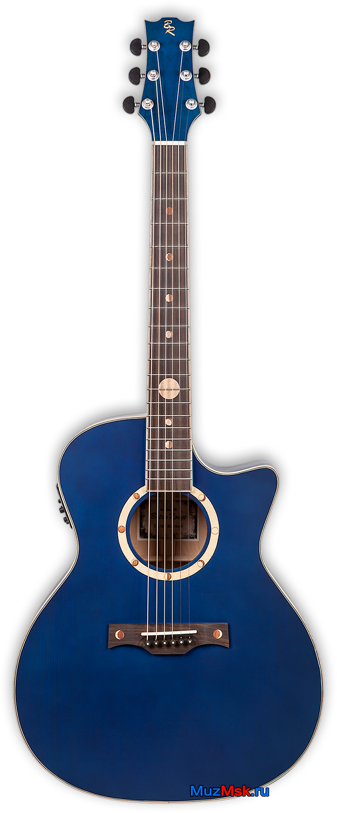 Гитара электроакустическая Baton Rouge X2S/ACE blue moon