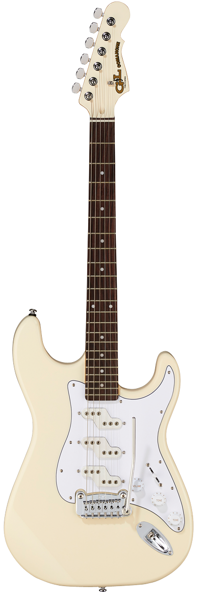 Электрогитара G&L Tribute Comanche Olympic White Jatoba