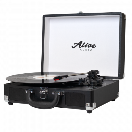 Виниловый проигрыватель Alive Audio GLAM GLM-01-NR Noir