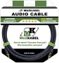 Аудио кабель MUZKABEL MFXMK1B - 3 метра, MINI JACK (3.5) - MINI JACK (3.5)