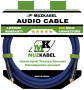 Аудио кабель MUZKABEL RRFMK1S - 15 метров, RCA – RCA