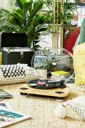 Виниловый проигрыватель Lenco LS-40 Wood