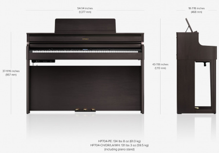 Цифровое пианино Roland HP704 PE