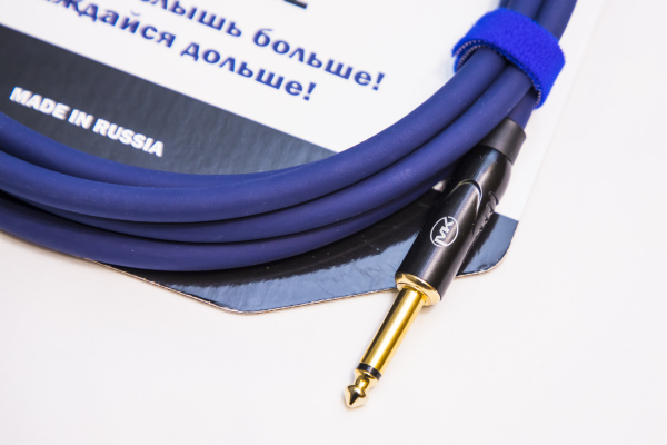 Микрофонный кабель MUZKABEL XJFMK1S - 6 метров, JACK (моно) - XLR (мама)