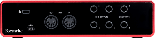 Звуковая карта Focusrite Scarlett 4i4 3rd Gen