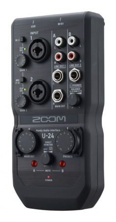 Аудиоинтерфейс Zoom U-24