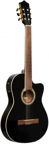 Гитара классическая STAGG SCL60 TCE-BLK