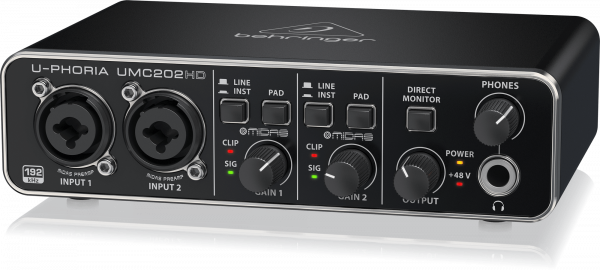 Звуковая карта Behringer UMC202HD