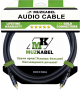 Аудио кабель MUZKABEL RSCMK3 - 1,5 метра, RCA – RCA