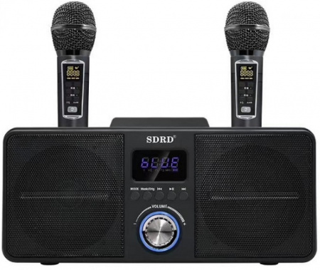 Караоке система с двумя радиомикрофонами SDRD SD 309
