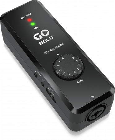 Аудиоинтерфейс TC Helicon GO Solo