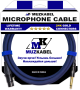 Микрофонный кабель MUZKABEL FGNIK4S - 15 метров, JACK (моно) - XLR (мама)