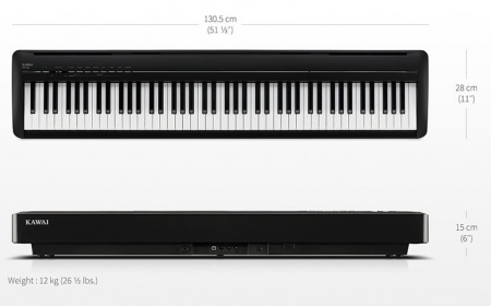 Цифровое пианино Kawai ES120 B