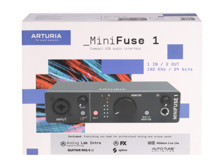 Звуковая карта Arturia MiniFuse 1 Black