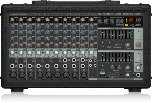 Микшер с усилителем Behringer PMP2000D