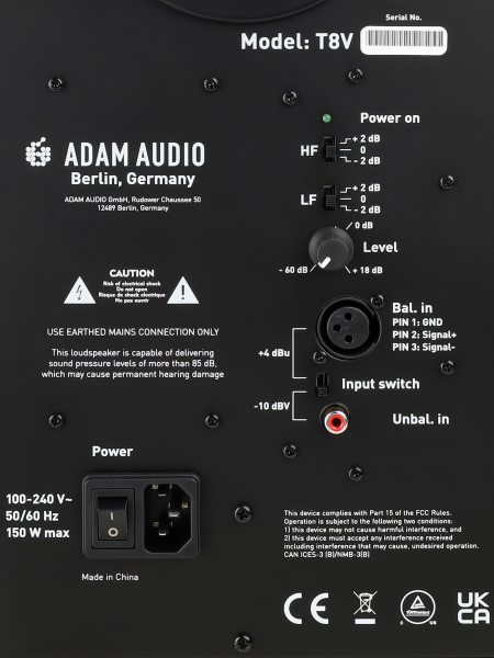 Студийный монитор ADAM Audio T8V