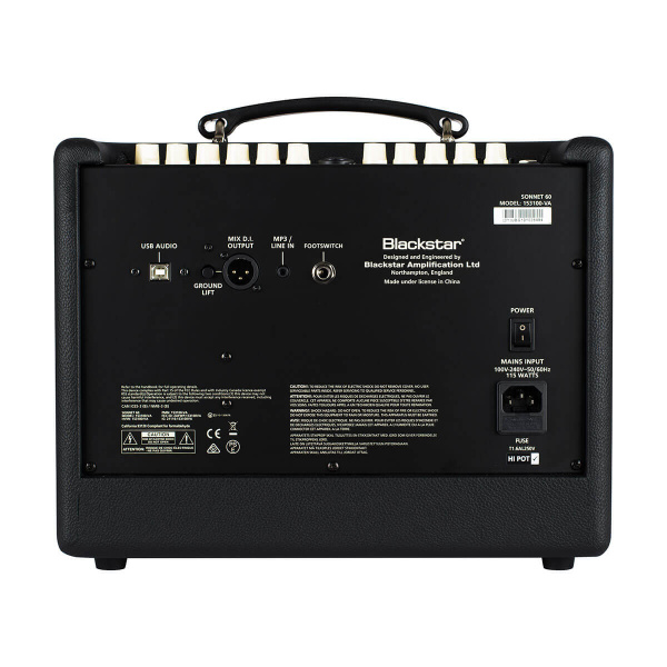 Комбоусилитель для акустической гитары Blackstar Sonnet 60