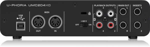 Звуковая карта Behringer UMC204HD
