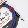 Гитарный кабель MUZKABEL JJFMK1S(R) - 15 метров, JACK - JACK (Угловой)