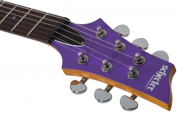 Электрогитара SCHECTER C-6 DELUXE SATIN DARK PURPLE