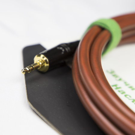 Аудио кабель MUZKABEL MNXMK5B - 15 метров, MINI JACK (3.5) - MINI JACK (3.5)