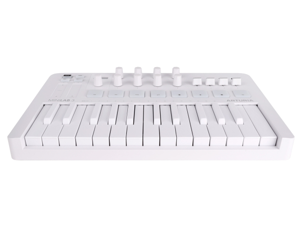 MIDI клавиатура ARTURIA MiniLAB 3 Alpine White