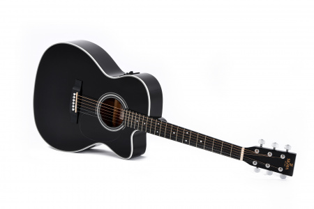 Гитара электроакустическая Sigma 000MC-1E-BK