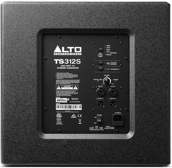 Активный субвуфер Alto TS312S