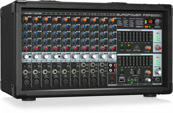 Микшер с усилителем Behringer PMP2000D